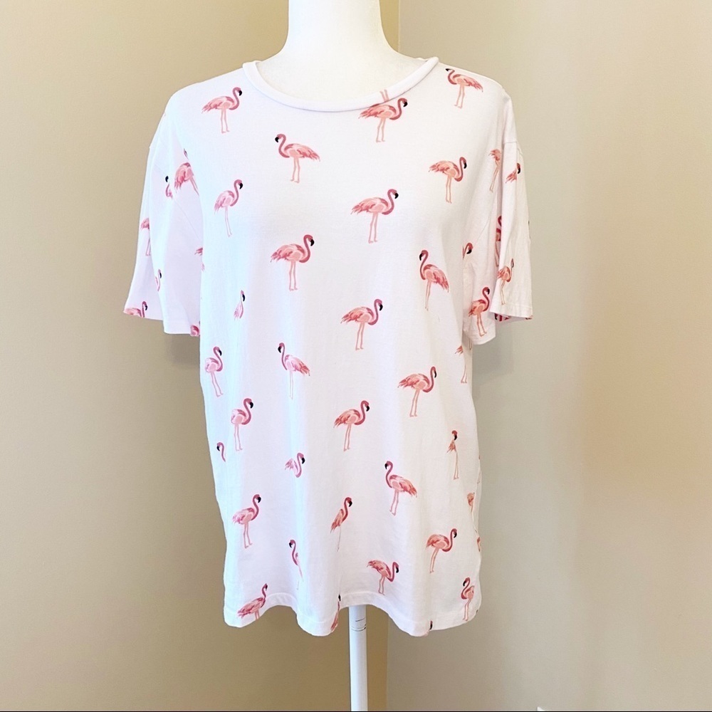 Knicker Bocker Flamingo Short Sleeve Tee T Shirt M